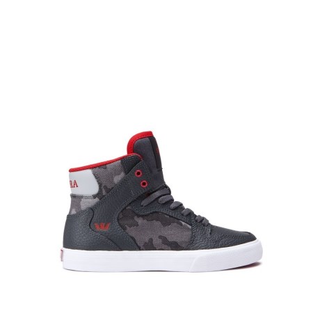Supra Vaider - Παιδικα Sneakers Ψηλα - Καμουφλάζ (GR9528)